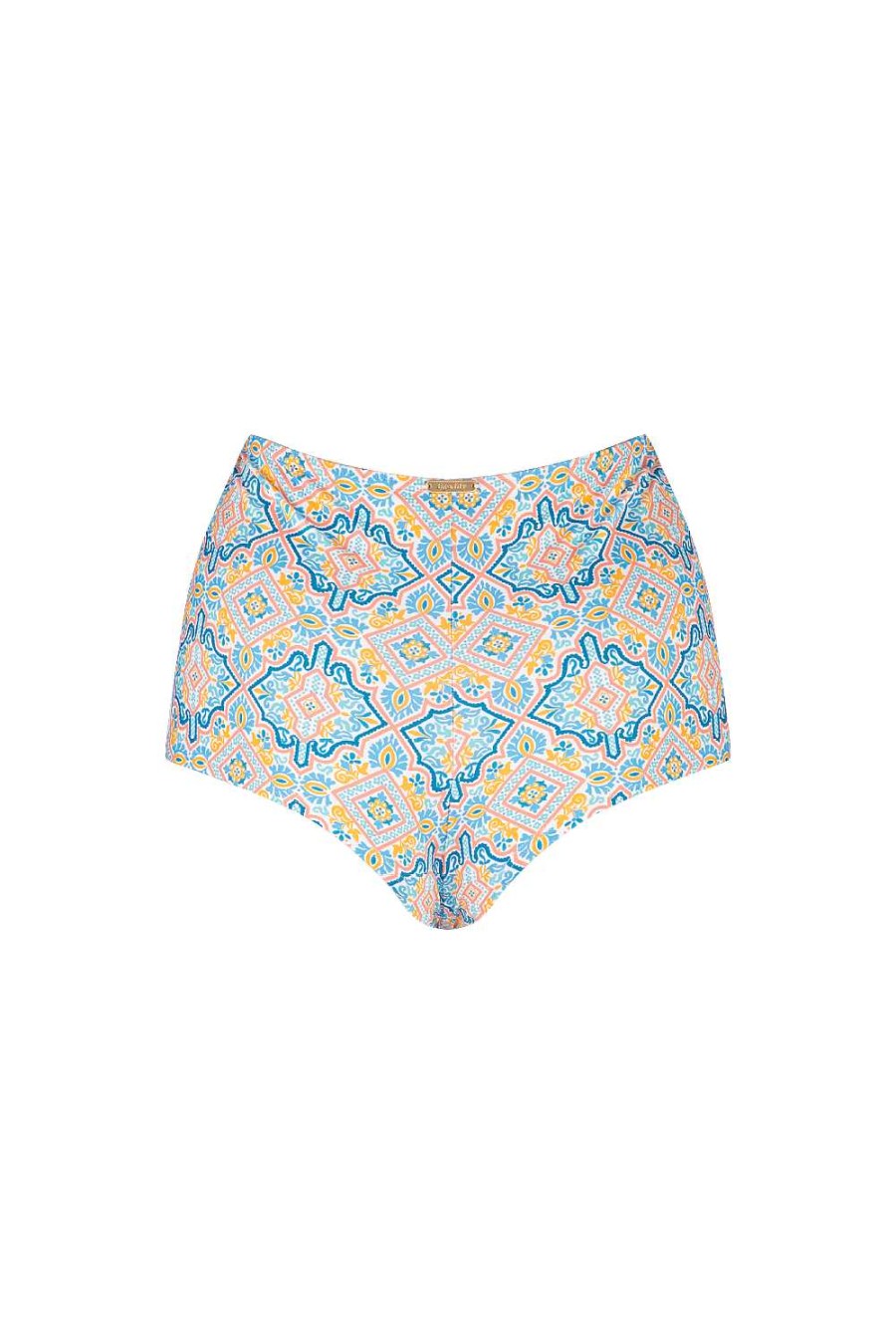 Clothing Tigerlily | Azalia Mica Beach Short Cobalt Ornate