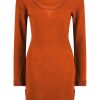 Clothing Tigerlily | Nixie Teia Mini Dress Burnt Orange