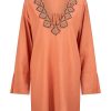 Swim & Resort Tigerlily | Adeline Tabitha Mini Kaftan Cherry Wood