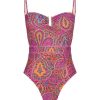 Swim & Resort Tigerlily | Juliette Vega One Piece Boysenberry Cocktail