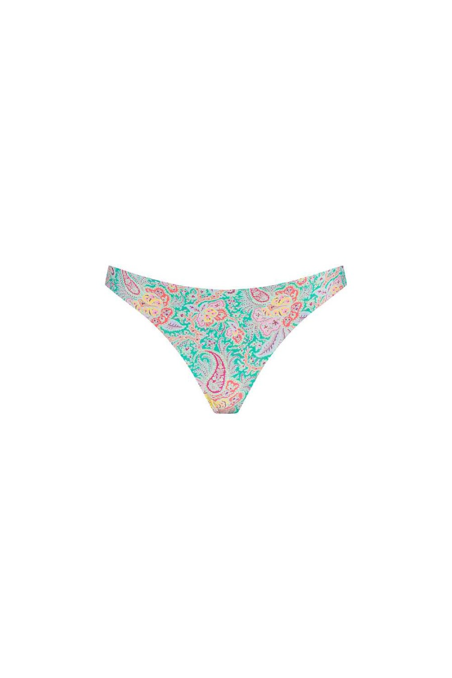 Swim & Resort Tigerlily | Adelajda Dhalia Reversible Bottom Jade X Sunlight