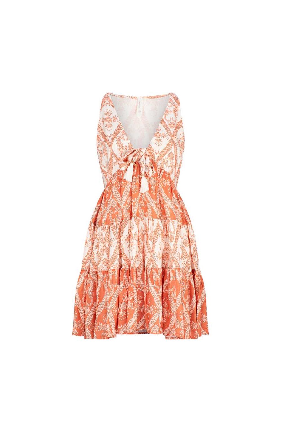 Clothing Tigerlily | Ephie Fabia Sleeveless Mini Dress Emberglow