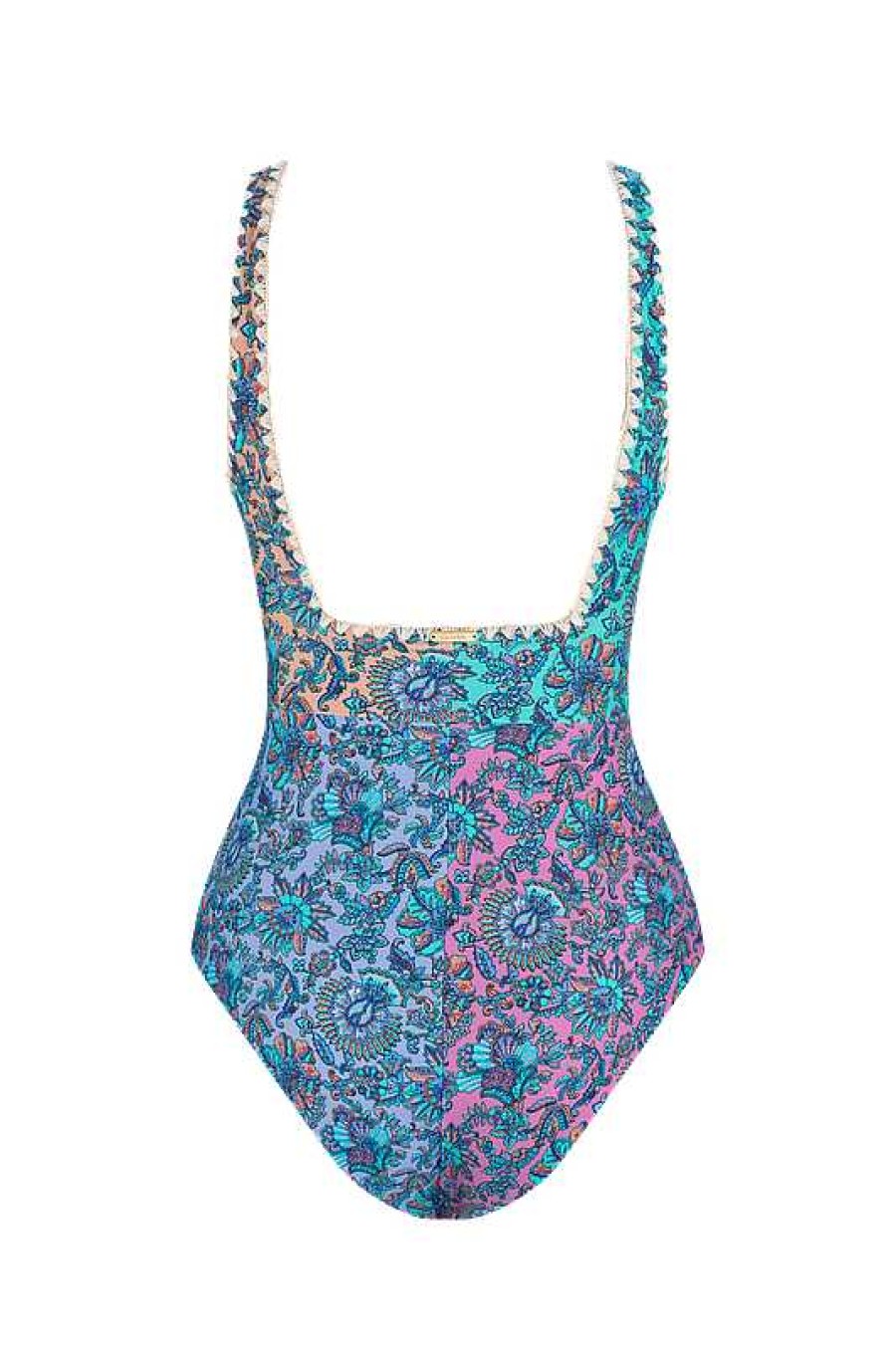 Swim & Resort Tigerlily | Kaliopi Carmen One Piece Lagoon Splice