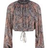 Clothing Tigerlily | La Luna Posy Top Onyx Paisley