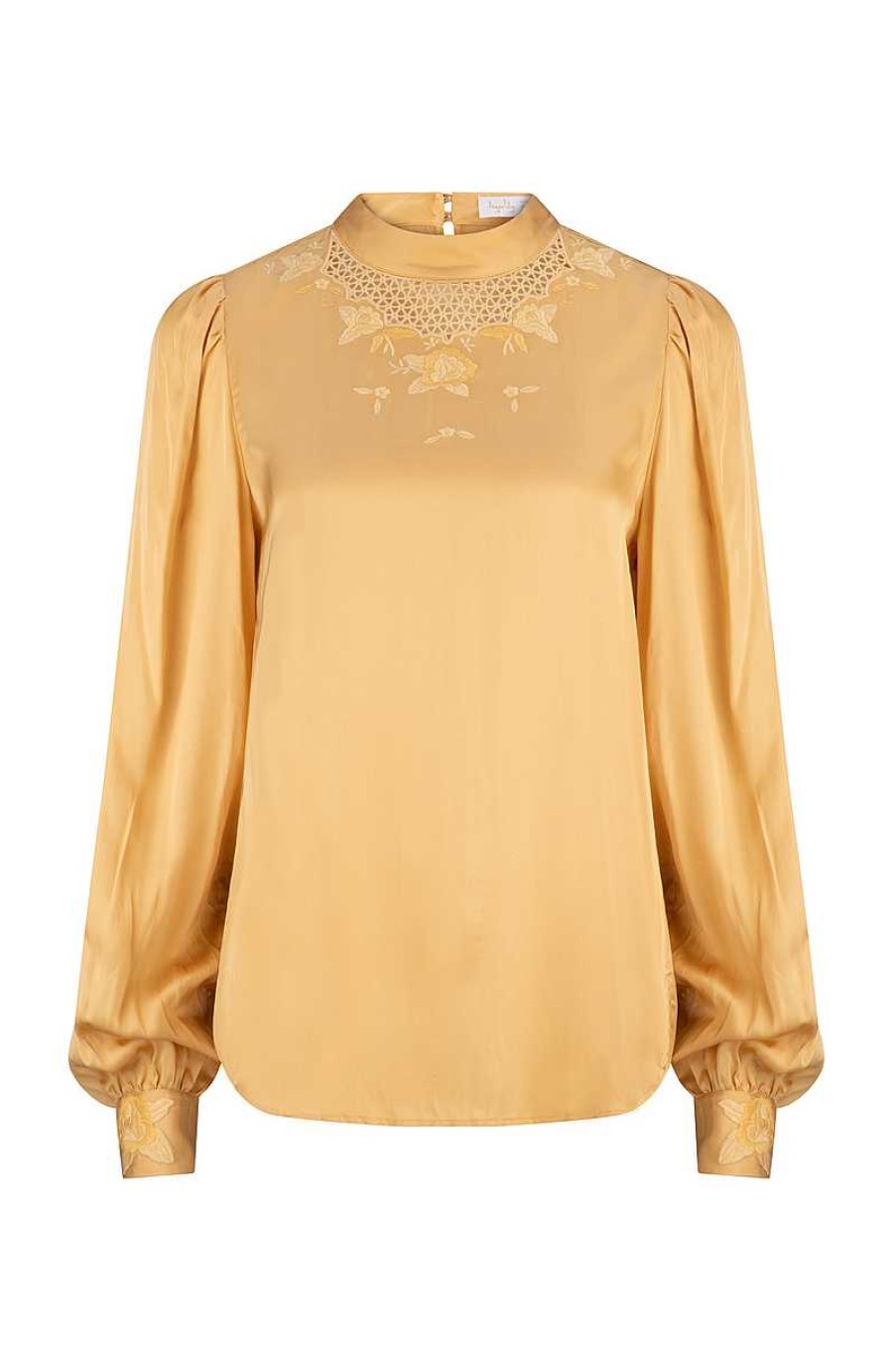 Clothing Tigerlily | Santa Teresa Tali Blouse Gold Dust