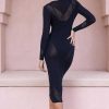 Clothing Tigerlily | Priya Danika Knit Dress Black