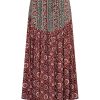 Clothing Tigerlily | Sarika Topaz Skirt Sangria