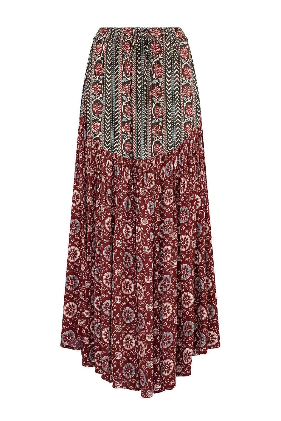 Clothing Tigerlily | Sarika Topaz Skirt Sangria