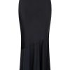 Clothing Tigerlily | Santa Teresa Blake Midi Slip Skirt Black