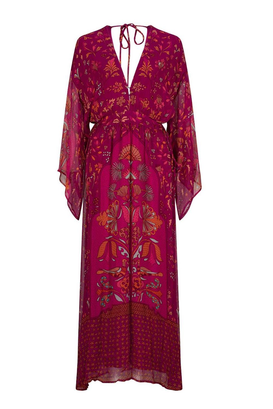 Clothing Tigerlily | Alexandria Manda Maxi Dress Raspberry