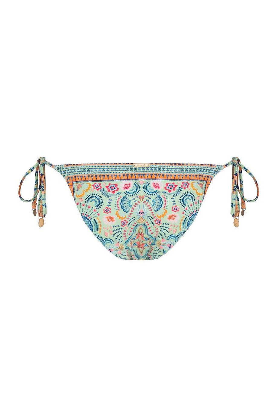 Swim & Resort Tigerlily | Wandering Folk Miranda Bottom Reversible Pistachio X Pistachio Geo