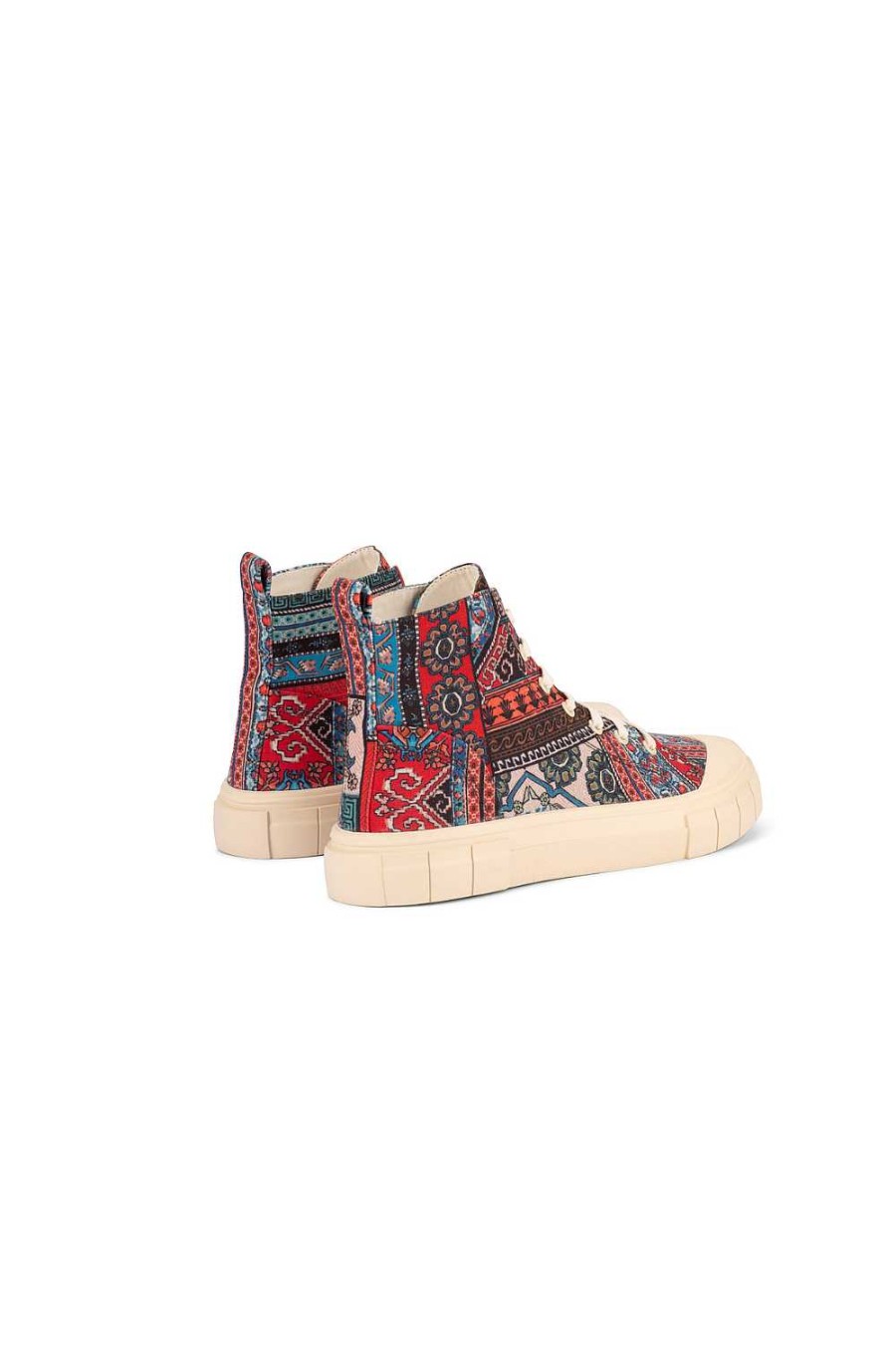 Clothing Tigerlily | Mars High Top Sneaker Kefalonia Patchwork