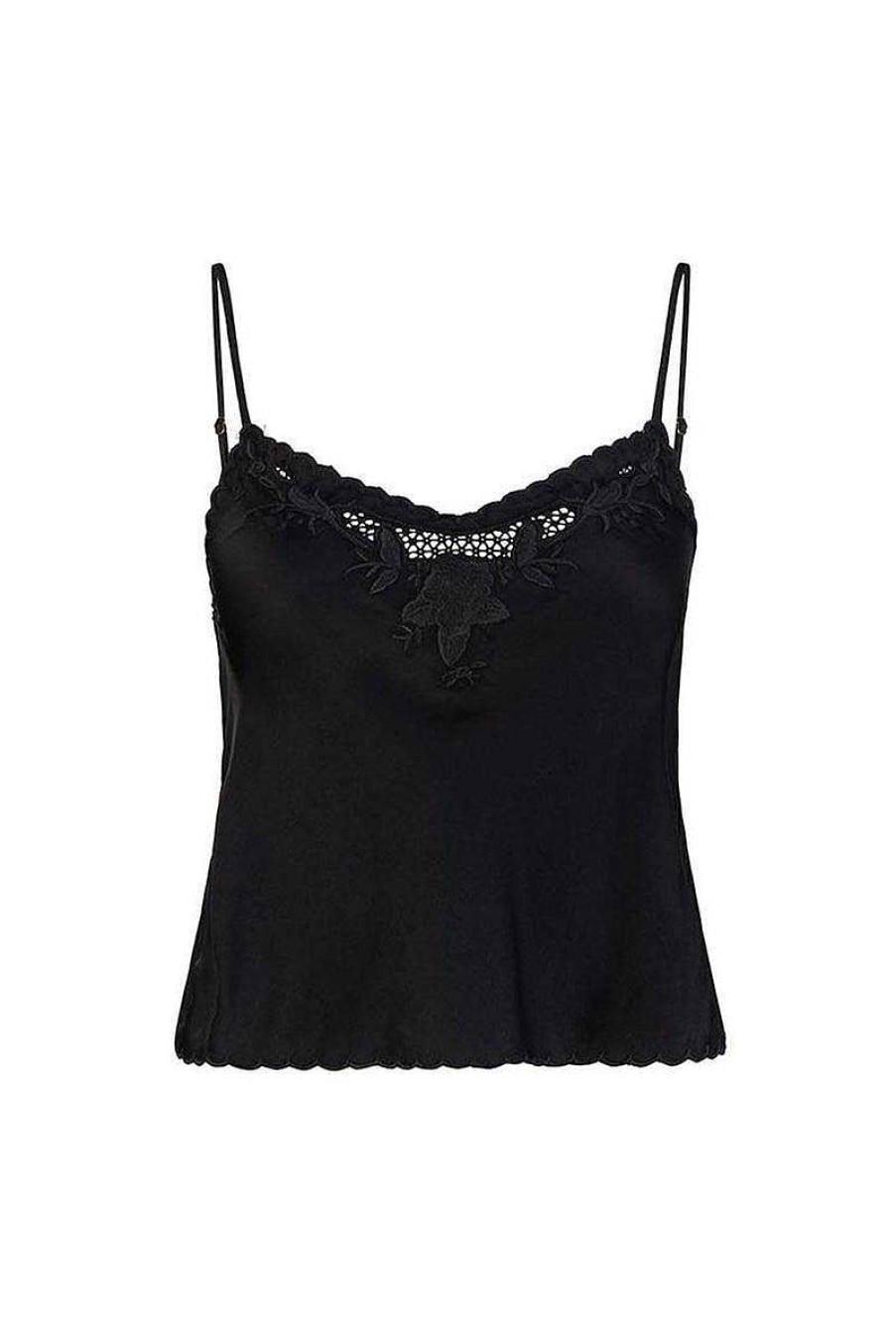 Clothing Tigerlily | Santa Teresa Estella Cami Black