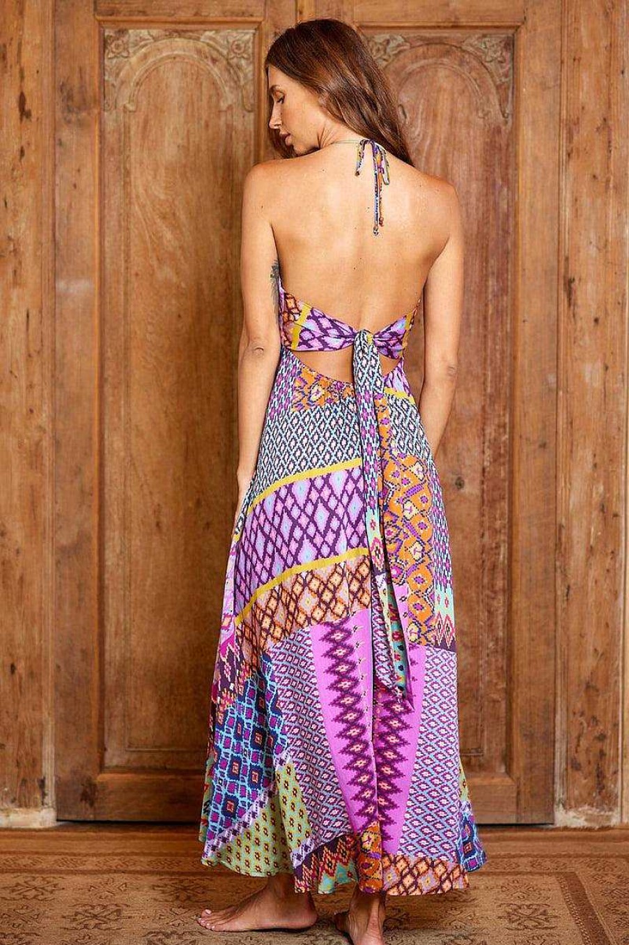 Clothing Tigerlily | Utopia Trinity Maxi Dress Utopia Patchwork