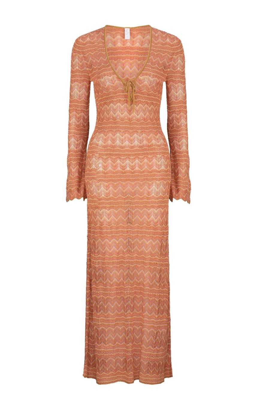 Clothing Tigerlily | Valentina Odette Maxi Dress Gold Multi