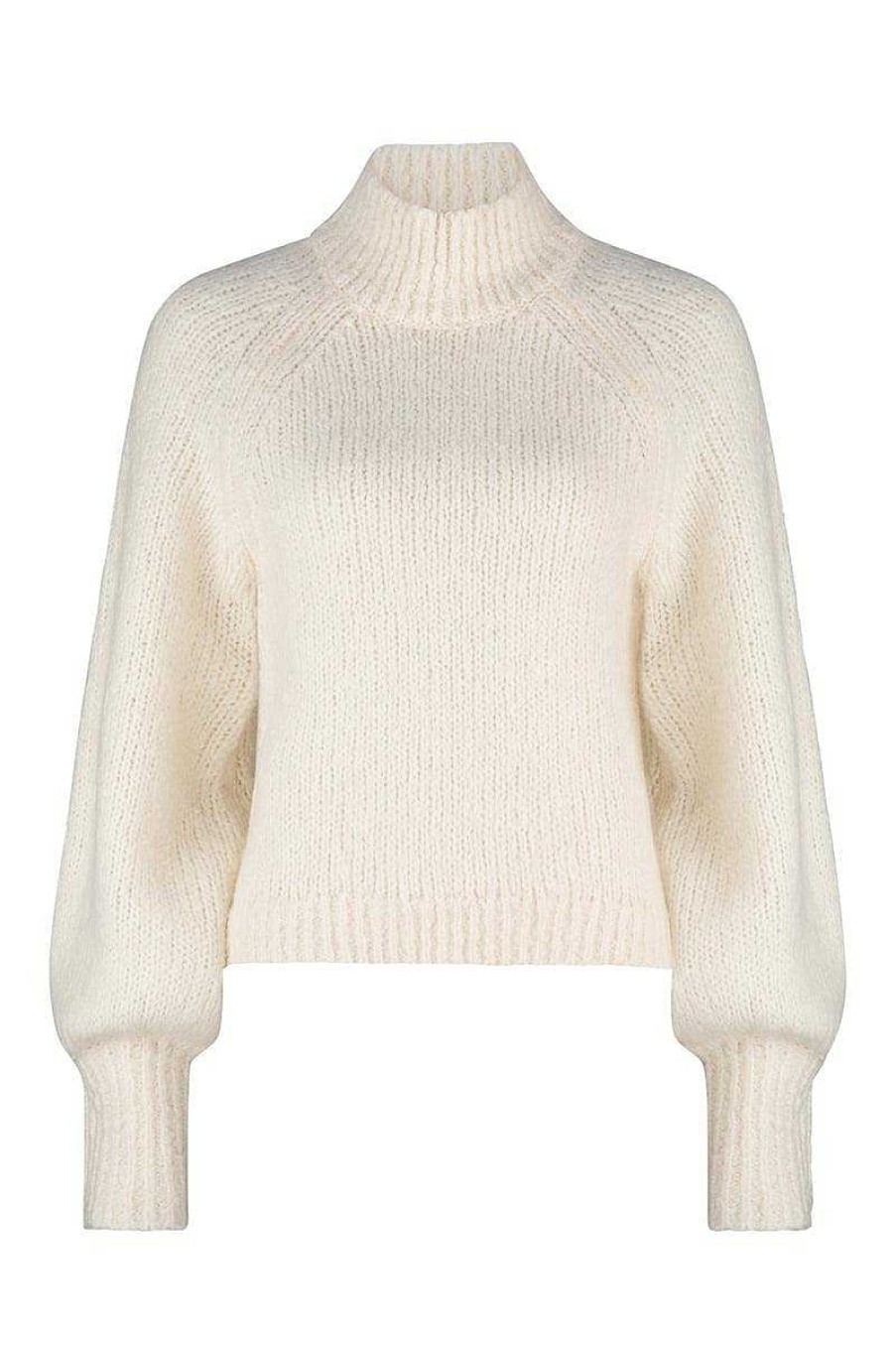 Clothing Tigerlily | Delia Knit Sweater Snow Cream