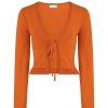 Clothing Tigerlily | Nixie Daniella Cardi Burnt Orange