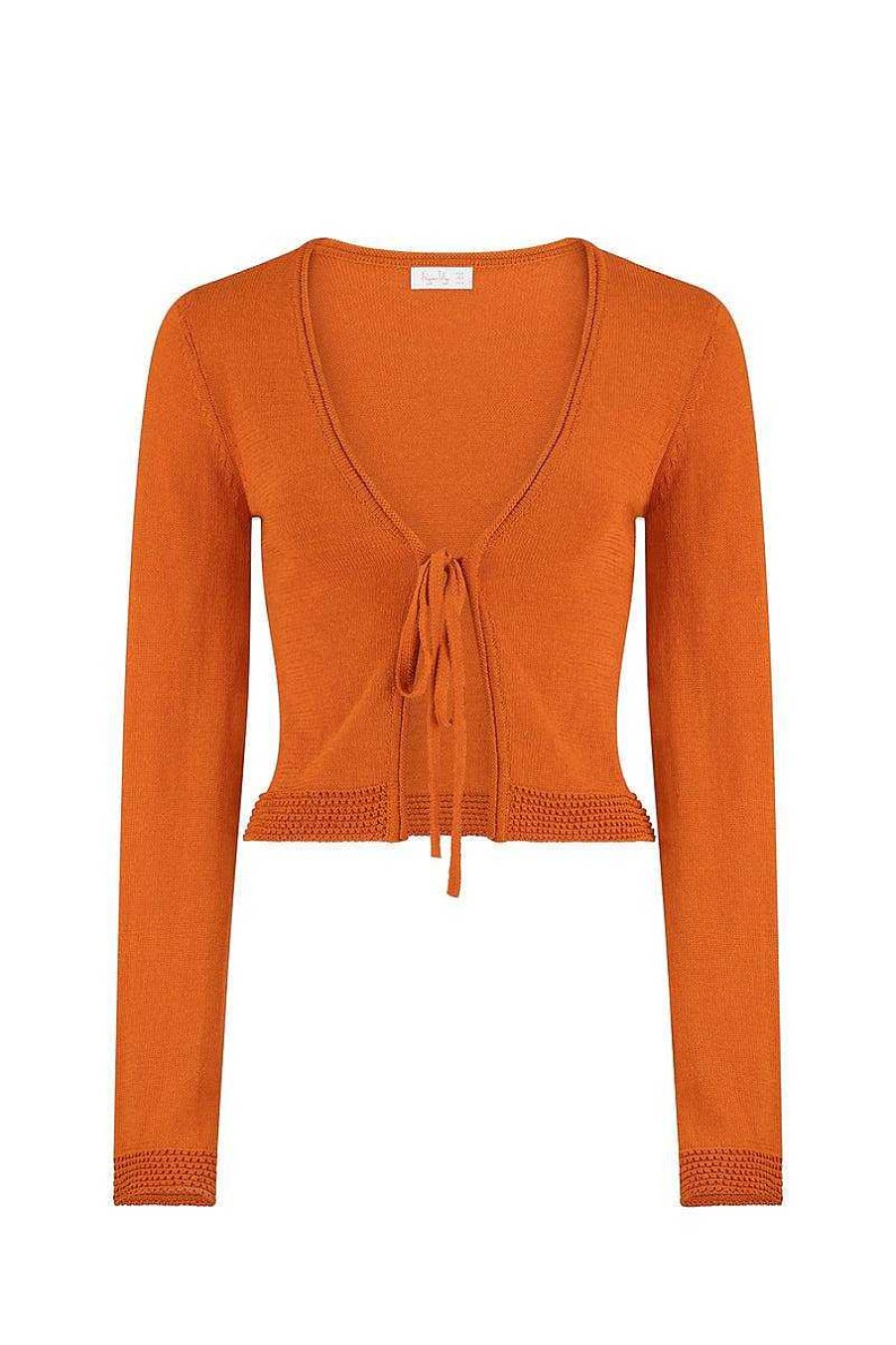 Clothing Tigerlily | Nixie Daniella Cardi Burnt Orange