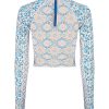 Swim & Resort Tigerlily | Azalia Carter Rash Vest Cobalt Ornate