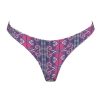 Swim & Resort Tigerlily | Esther High Elle Reversible Bikini Bottom Magenta/Kaleidoscope