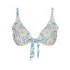 Swim & Resort Tigerlily | Azalia Sadie Top Cobalt Ornate