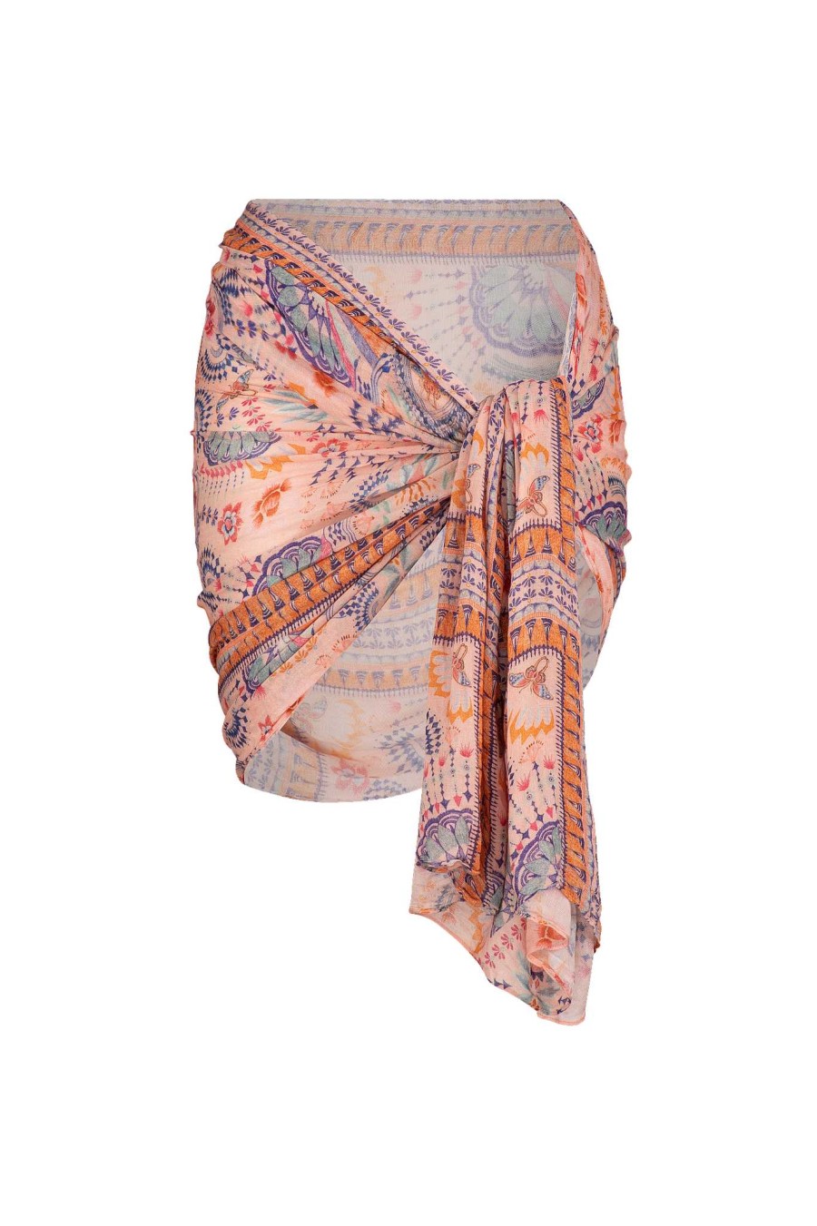 Swim & Resort Tigerlily | Wandering Folk Sarong - Rosa Cherry Blossom