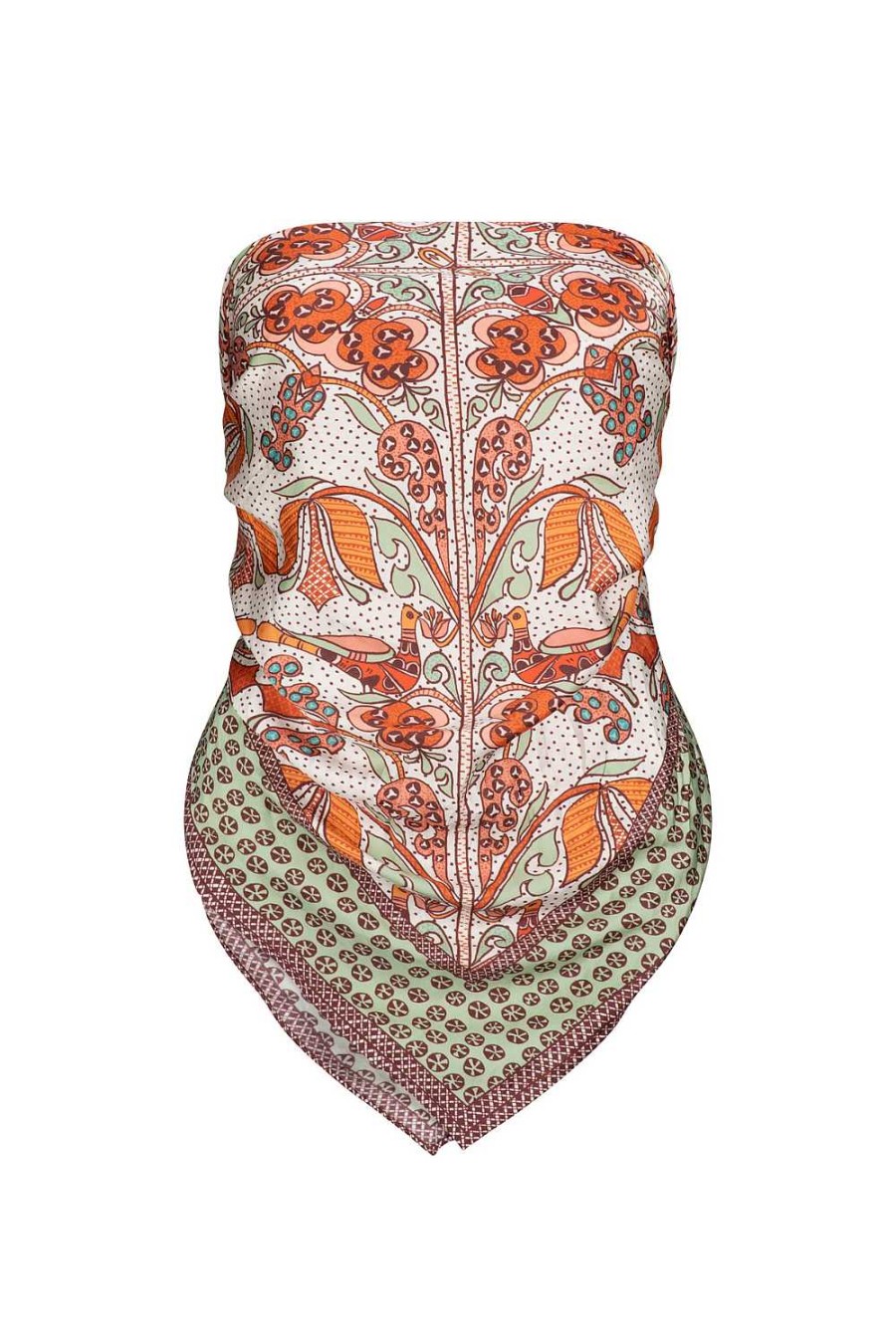 Accessories Tigerlily | Alexandria Scarf Terracotta Sand