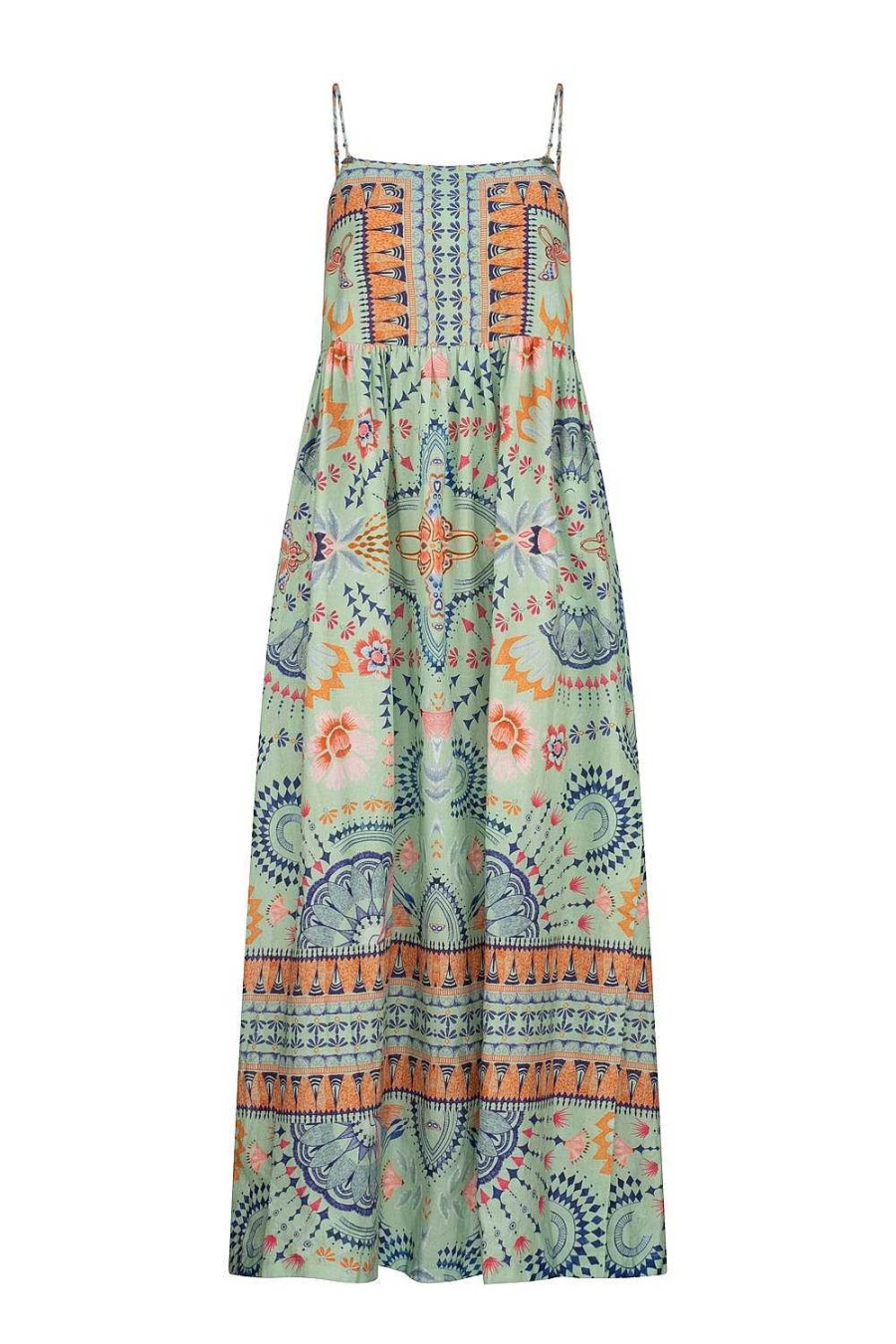 Clothing Tigerlily | Wandering Folk Hyacinth Maxi Dress Pistachio