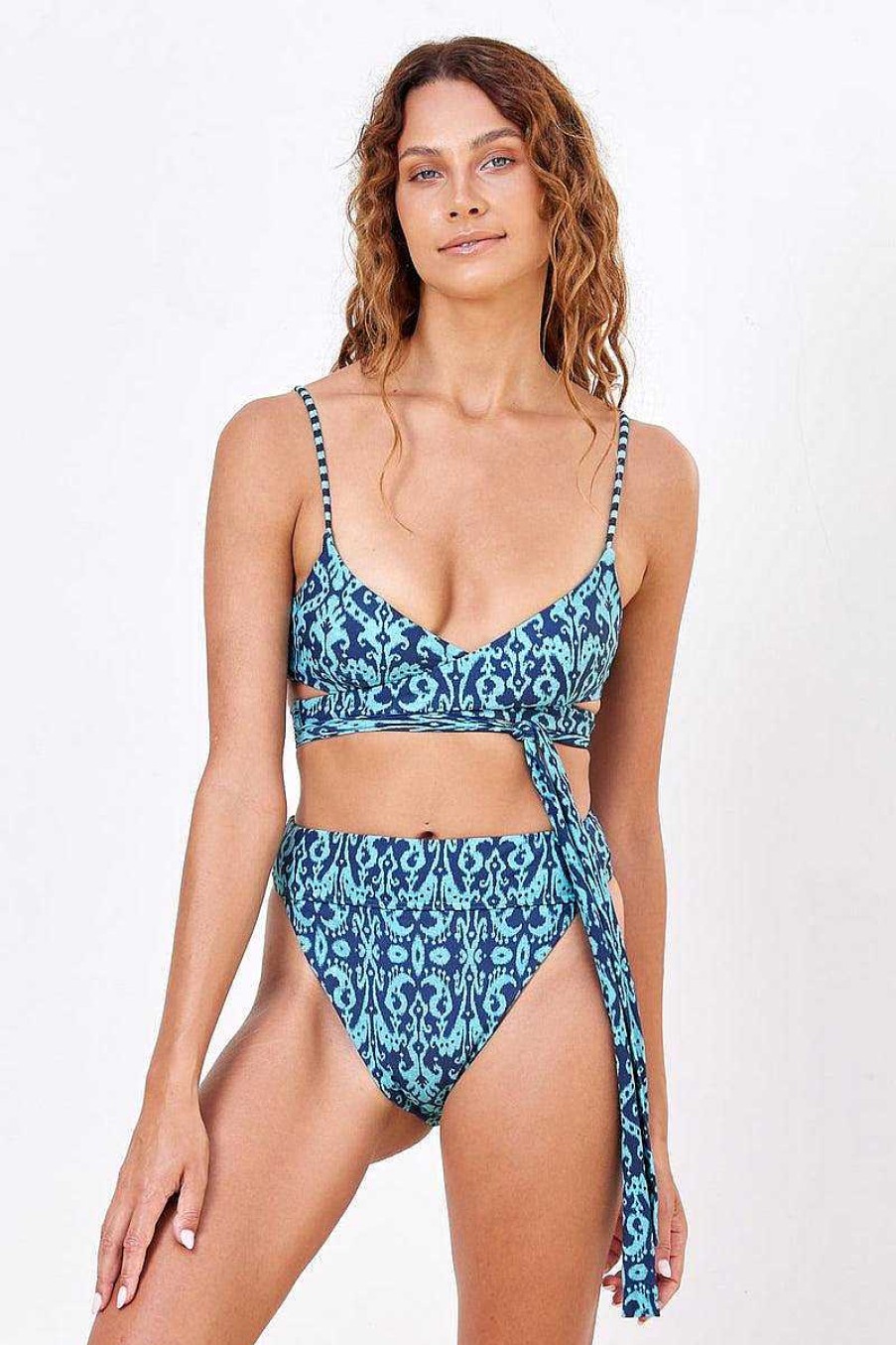 Swim & Resort Tigerlily | Kiriana Priscilla Bikini Top Juniper