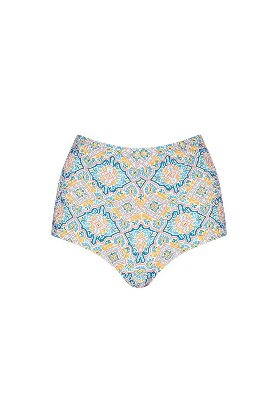 Clothing Tigerlily | Azalia Mica Beach Short Cobalt Ornate