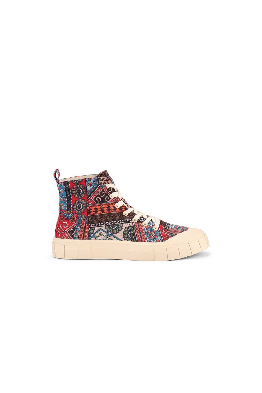 Clothing Tigerlily | Mars High Top Sneaker Kefalonia Patchwork