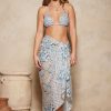 Swim & Resort Tigerlily | Azalia Sarong Cobalt Ornate