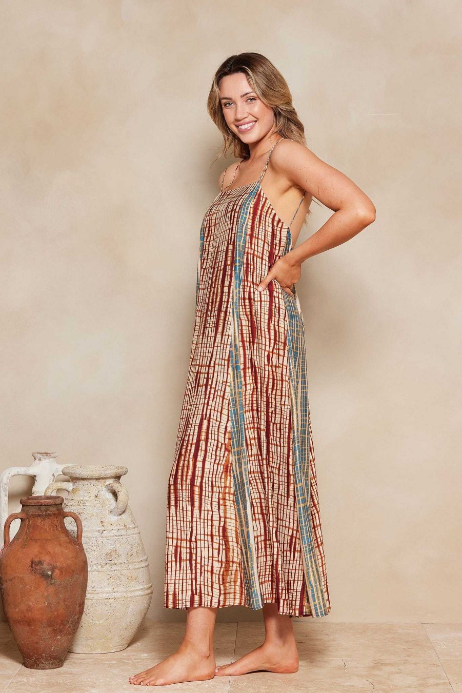 Clothing Tigerlily | Rimini Lara Maxi Dress Rimini Patchwork