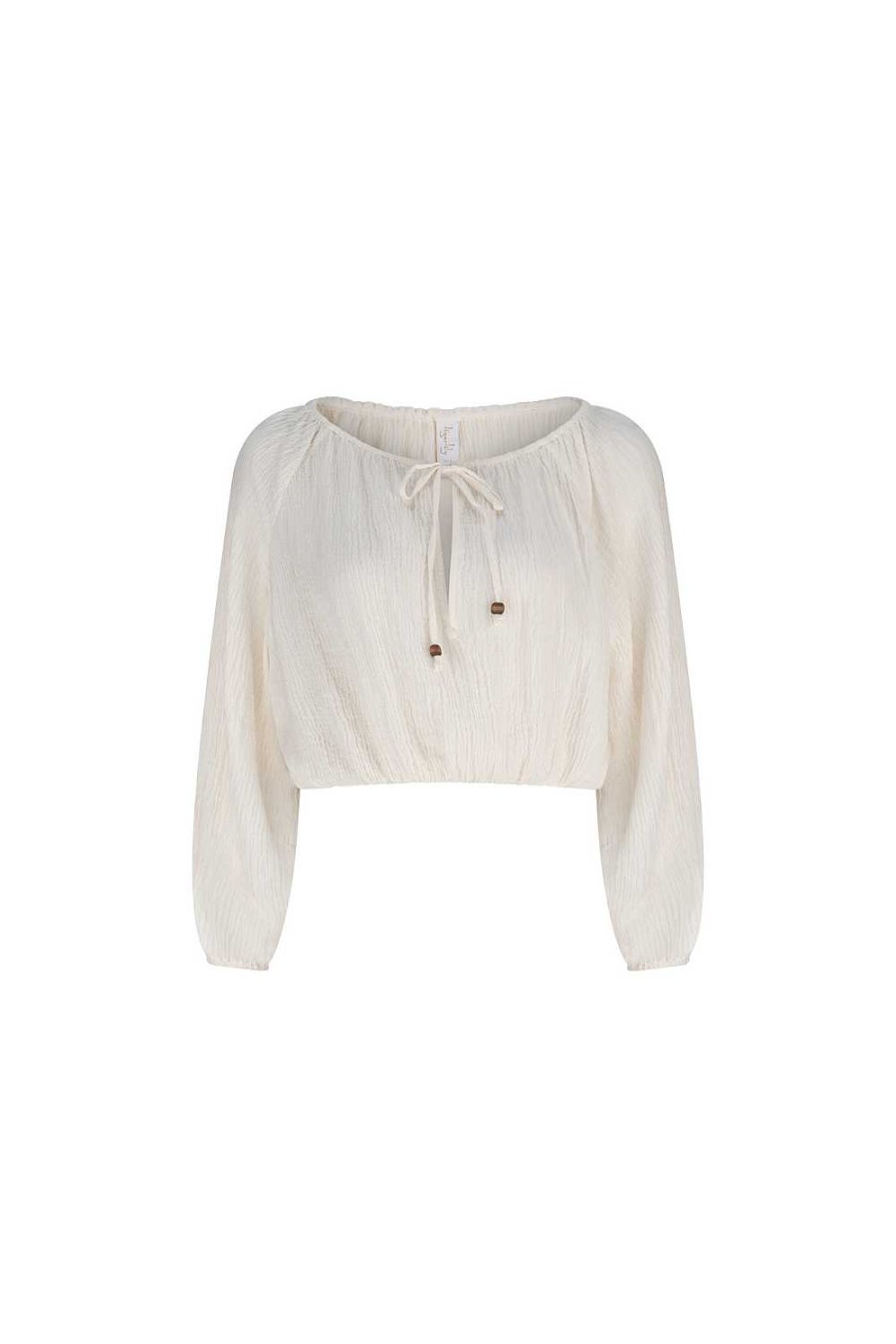 Clothing Tigerlily | Hydra Petra Blouse Antique White