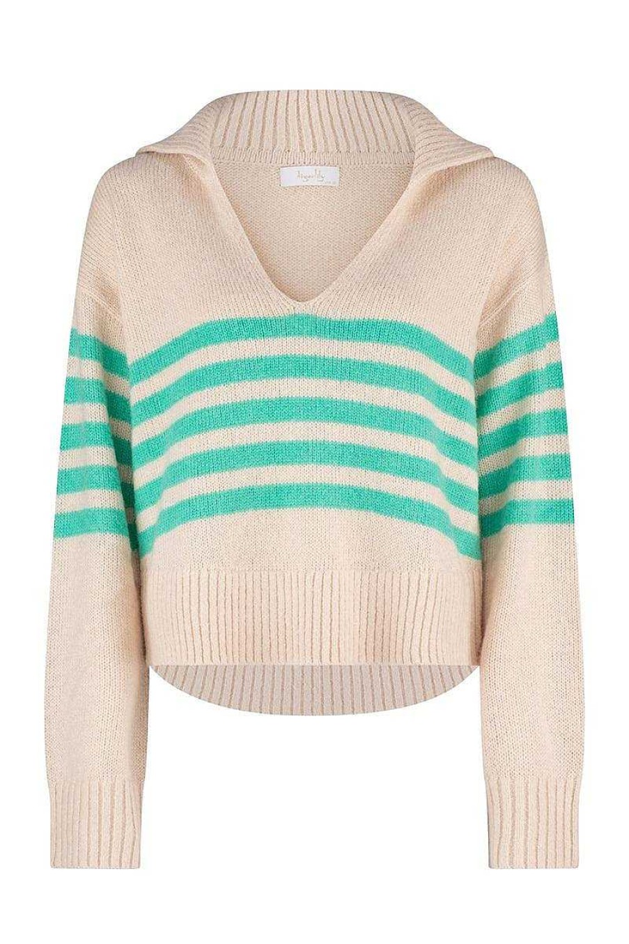 Clothing Tigerlily | Clementina Sabel Sweater Cream Multi