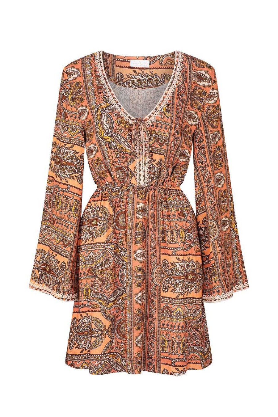 Clothing Tigerlily | Pashmina Elettra Mini Dress Pashmina Earth